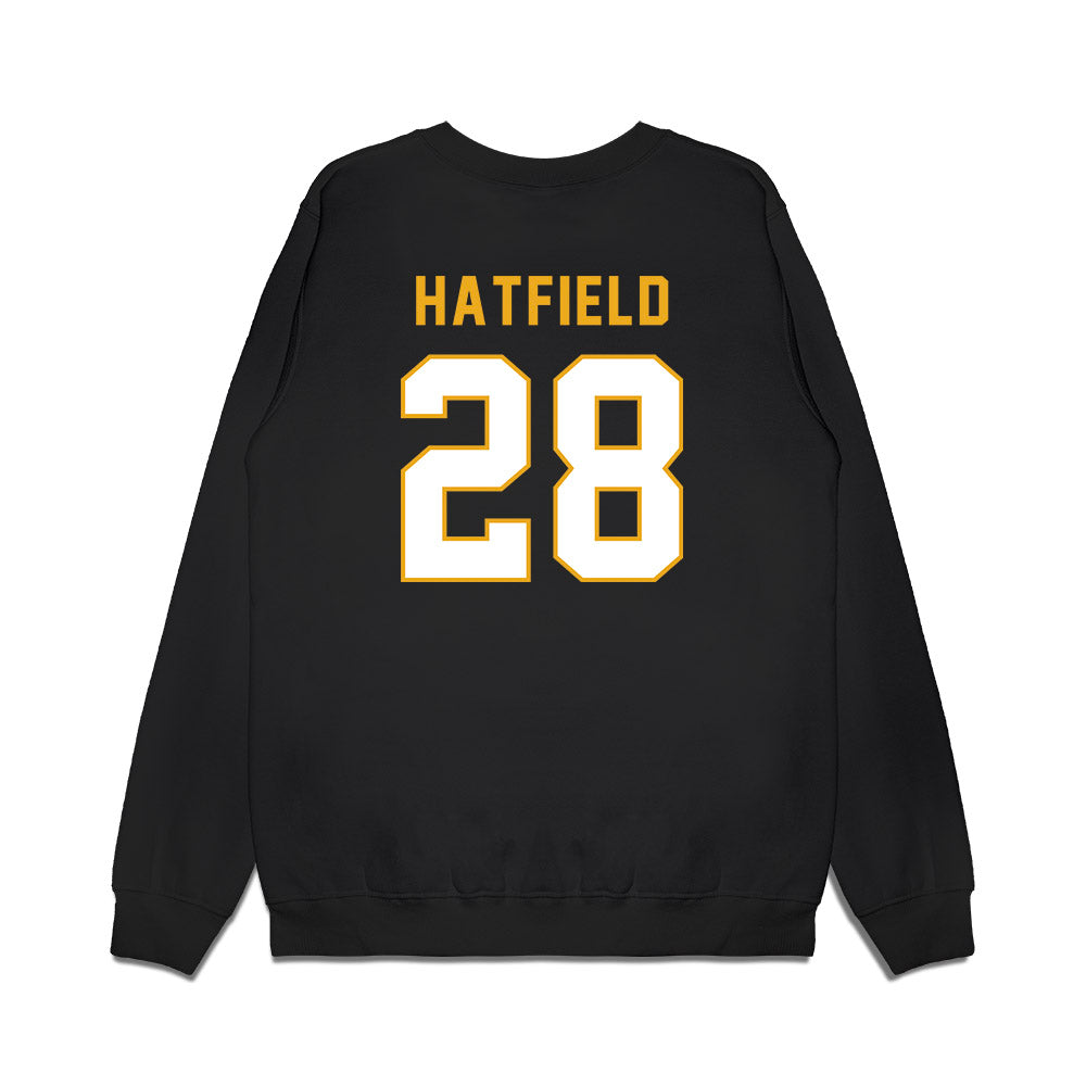 Missouri - NCAA Football : Preston Hatfield - Vintage Helmet Premium Crewneck Sweatshirt-1