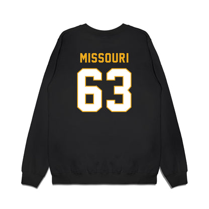 Missouri - NCAA Football : Chace Missouri - Vintage Helmet Premium Crewneck Sweatshirt-1