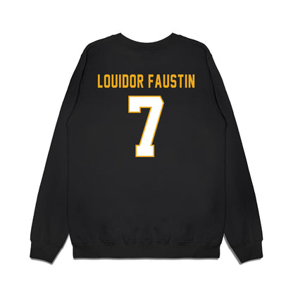 Missouri - NCAA Football : Kensley Louidor Faustin - Vintage Helmet Premium Crewneck Sweatshirt-1