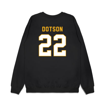 Missouri - NCAA Football : Elijah Dotson - Vintage Helmet Premium Crewneck Sweatshirt-1