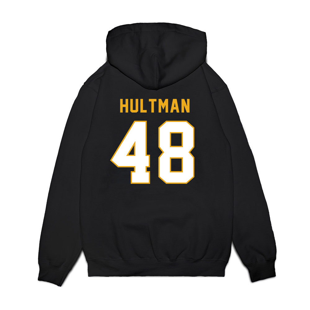 Missouri - NCAA Football : Brady Hultman - Vintage Helmet Premium Hooded Sweatshirt-1