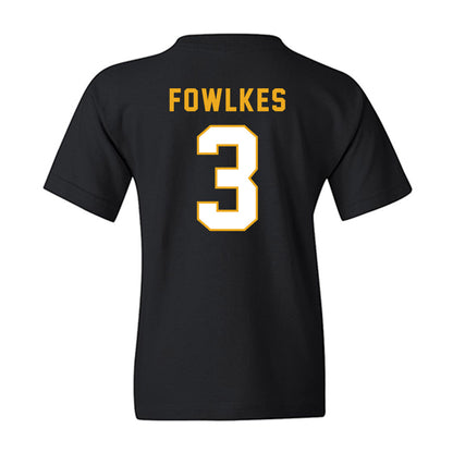 Missouri - NCAA Football : DaMarion Fowlkes - Vintage Helmet Youth T-Shirt-1