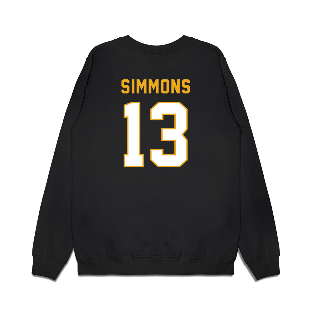 Missouri - NCAA Football : Austin Simmons - Vintage Helmet Premium Crewneck Sweatshirt-1