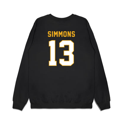 Missouri - NCAA Football : Austin Simmons - Vintage Helmet Premium Crewneck Sweatshirt-1