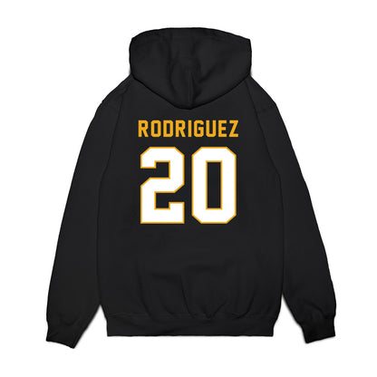 Missouri - NCAA Football : Nicholas Rodriguez - Vintage Helmet Premium Hooded Sweatshirt-1