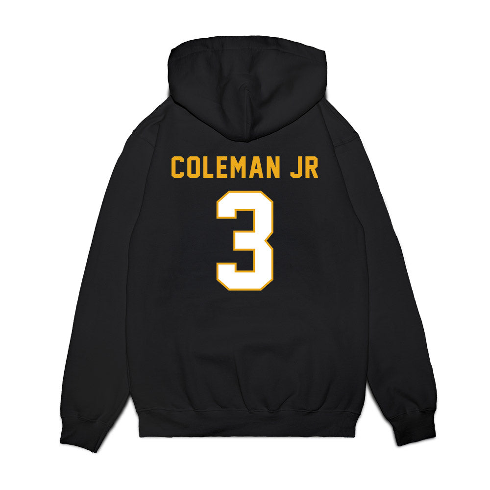 Missouri - NCAA Football : Kevin Coleman Jr - Vintage Helmet Premium Hooded Sweatshirt-1