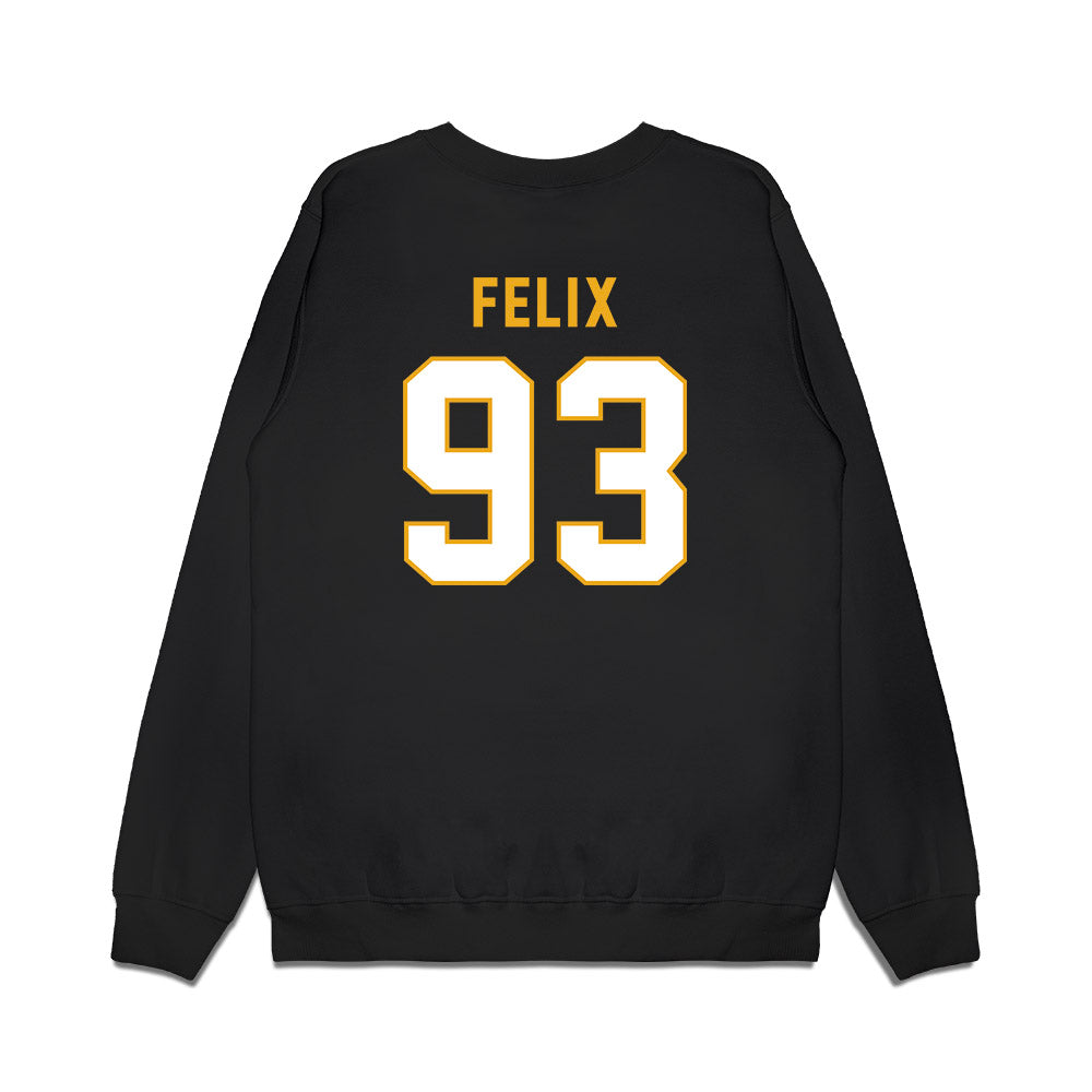 Missouri - NCAA Football : Jocques Felix - Vintage Helmet Premium Crewneck Sweatshirt-1