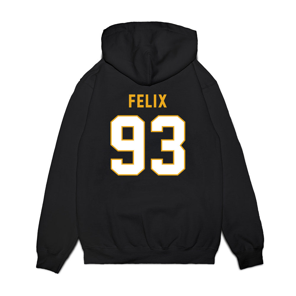 Missouri - NCAA Football : Jocques Felix - Vintage Helmet Premium Hooded Sweatshirt-1