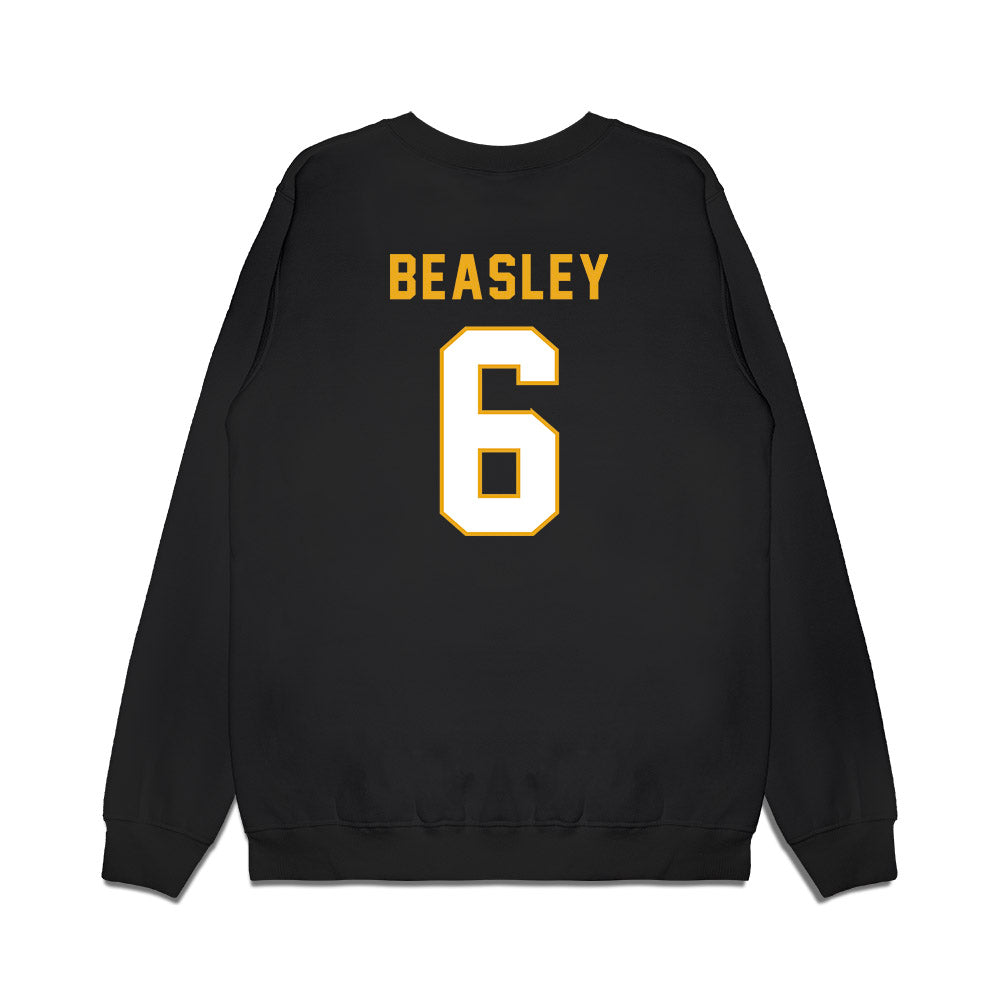 Missouri - NCAA Football : Jeremiah Beasley - Vintage Helmet Premium Crewneck Sweatshirt-1
