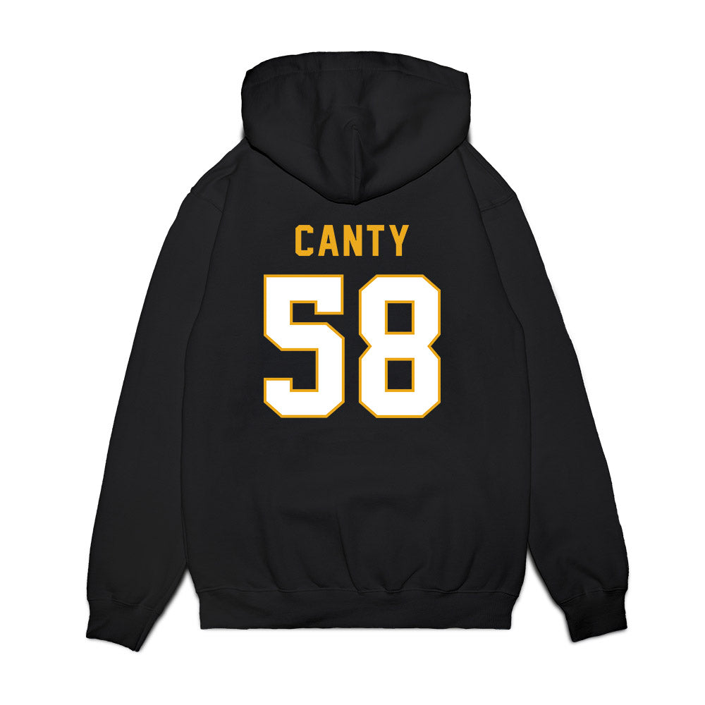 Missouri - NCAA Football : Khalief Canty - Vintage Helmet Premium Hooded Sweatshirt-1
