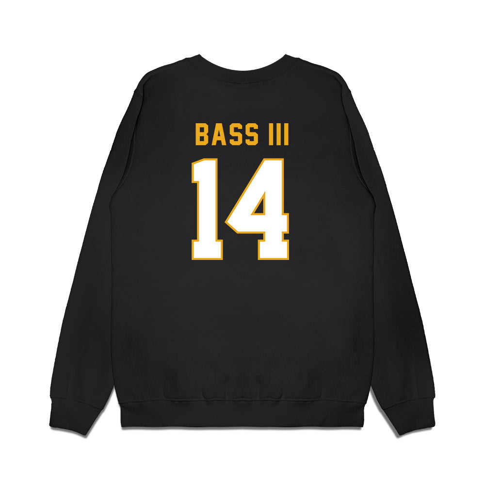 Missouri - NCAA Football : CJ Bass III - Vintage Helmet Premium Crewneck Sweatshirt-1