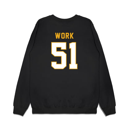 Missouri - NCAA Football : Luke Work - Vintage Helmet Premium Crewneck Sweatshirt-1