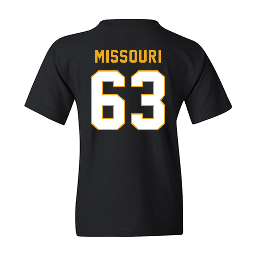 Missouri - NCAA Football : Chace Missouri - Vintage Helmet Youth T-Shirt-1