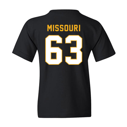 Missouri - NCAA Football : Chace Missouri - Vintage Helmet Youth T-Shirt-1