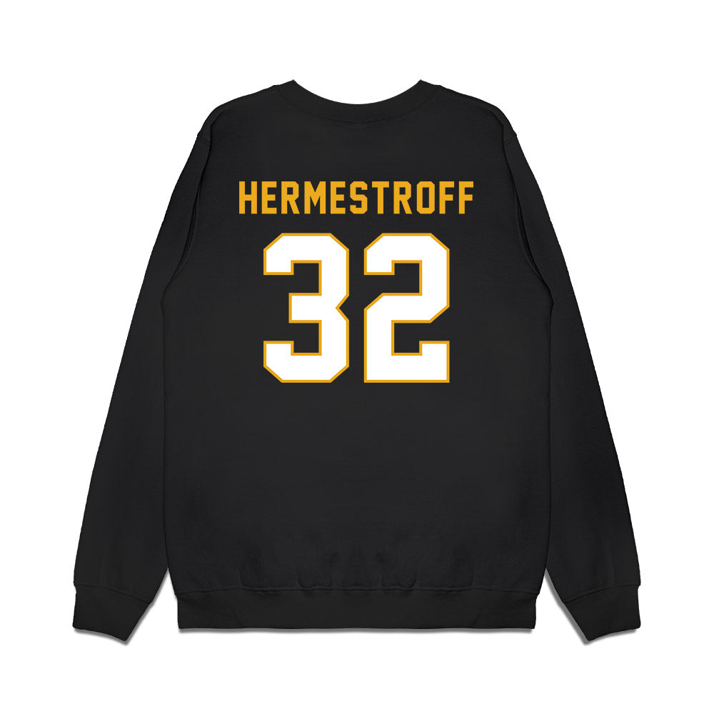 Missouri - NCAA Football : Maddux Hermestroff - Vintage Helmet Premium Crewneck Sweatshirt-1