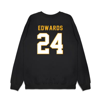 Missouri - NCAA Football : Xaishaun Edwards - Vintage Helmet Premium Crewneck Sweatshirt-1