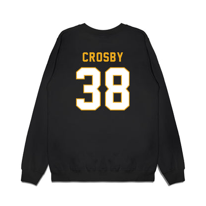 Missouri - NCAA Football : Henry Crosby - Vintage Helmet Premium Crewneck Sweatshirt-1