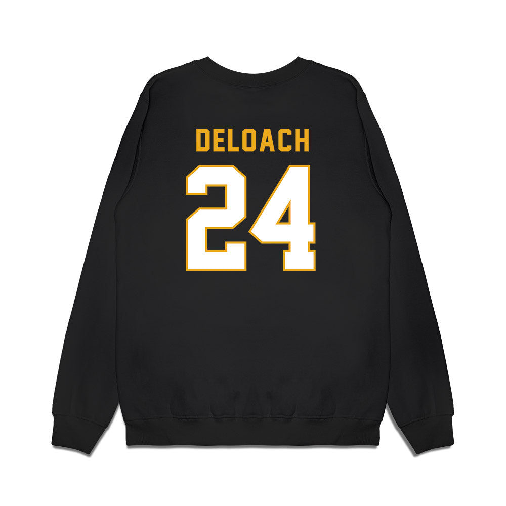 Missouri - NCAA Football : Nicholas DeLoach - Vintage Helmet Premium Crewneck Sweatshirt-1