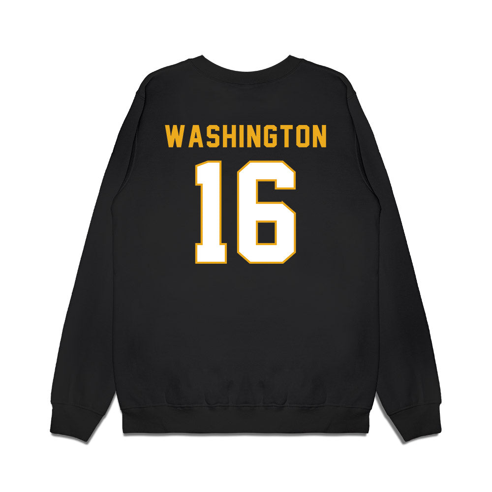 Missouri - NCAA Football : Bobby Washington - Vintage Helmet Premium Crewneck Sweatshirt-1
