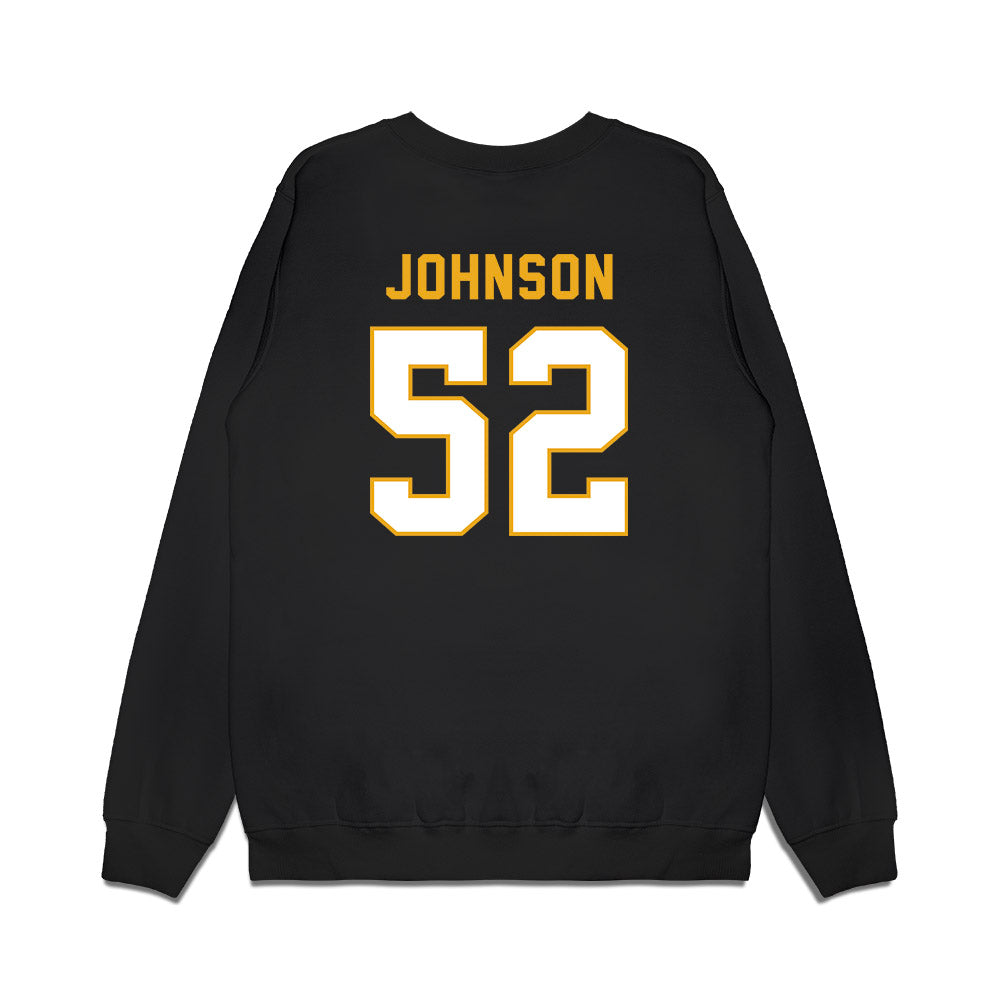 Missouri - NCAA Football : Demarcus Johnson - Vintage Helmet Premium Crewneck Sweatshirt-1