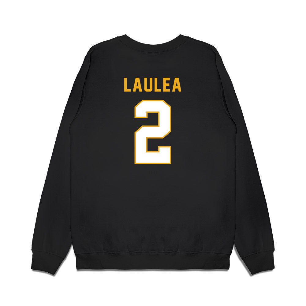 Missouri - NCAA Football : Sione Laulea - Vintage Helmet Premium Crewneck Sweatshirt-1