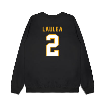 Missouri - NCAA Football : Sione Laulea - Vintage Helmet Premium Crewneck Sweatshirt-1