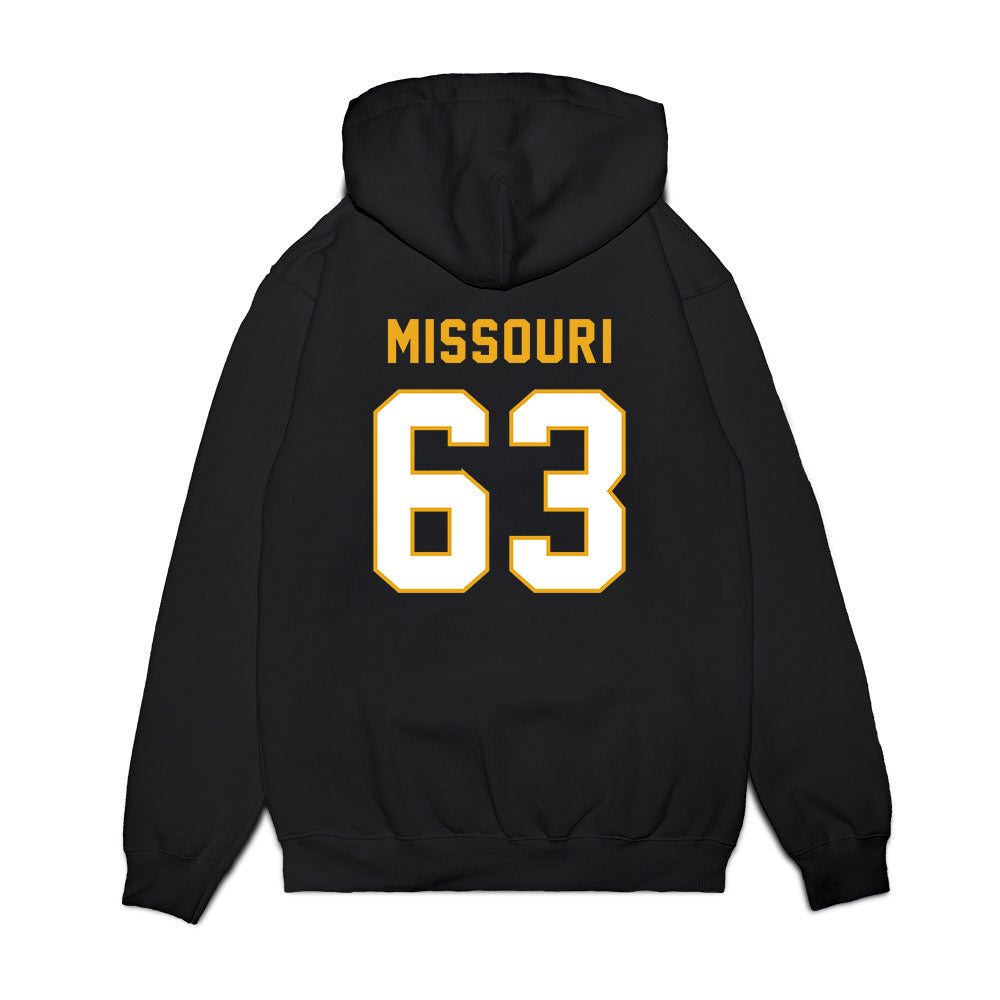 Missouri - NCAA Football : Chace Missouri - Vintage Helmet Premium Hooded Sweatshirt-1