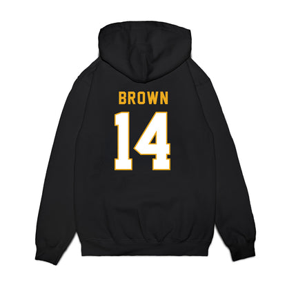 Missouri - NCAA Football : Brett Brown - Vintage Helmet Premium Hooded Sweatshirt-1