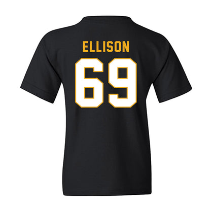 Missouri - NCAA Football : Braylon Ellison - Vintage Helmet Youth T-Shirt-1