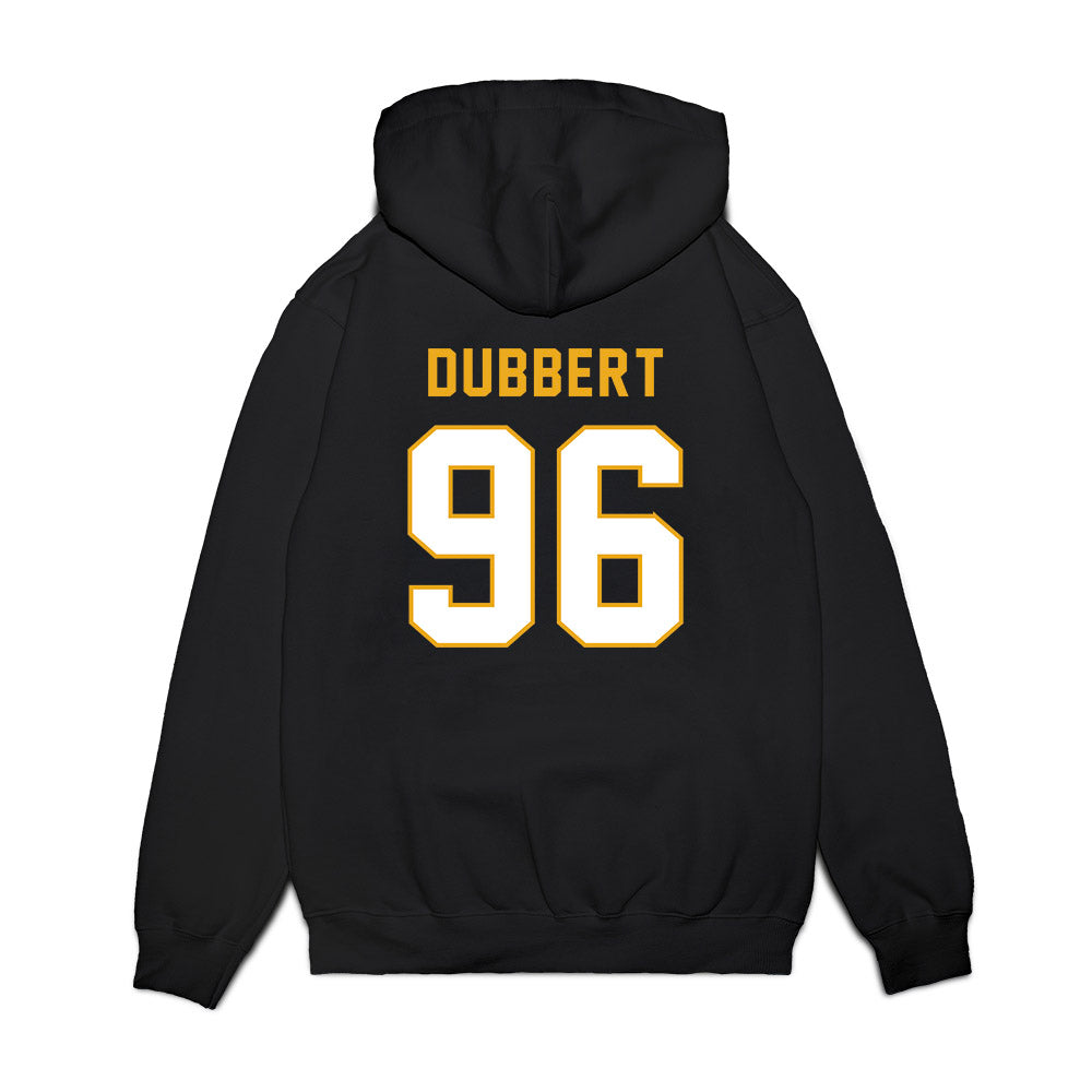 Missouri - NCAA Football : Aidan Dubbert - Vintage Helmet Premium Hooded Sweatshirt-1
