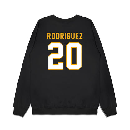 Missouri - NCAA Football : Nicholas Rodriguez - Vintage Helmet Premium Crewneck Sweatshirt-1