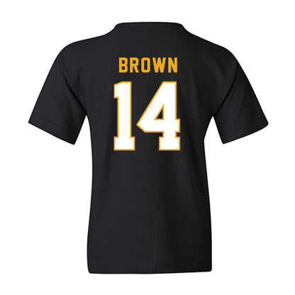 Missouri - NCAA Football : Brett Brown - Vintage Helmet Youth T-Shirt-1