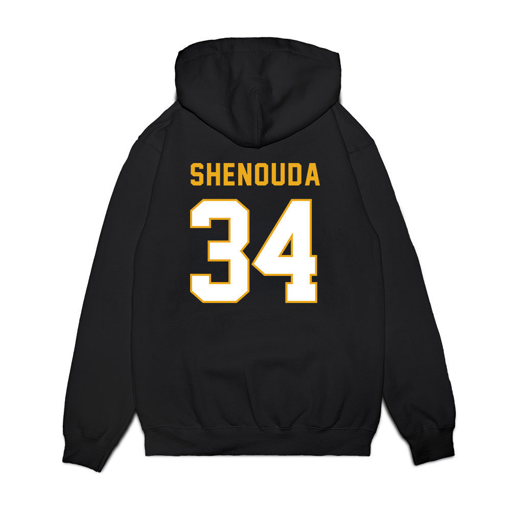 Missouri - NCAA Football : Mark Shenouda - Vintage Helmet Premium Hooded Sweatshirt-1