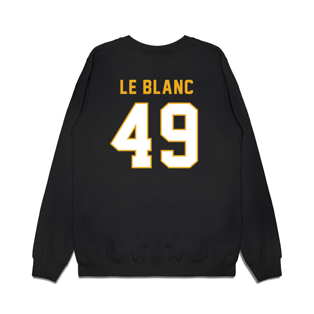 Missouri - NCAA Football : Brett Le Blanc - Vintage Helmet Premium Crewneck Sweatshirt-1