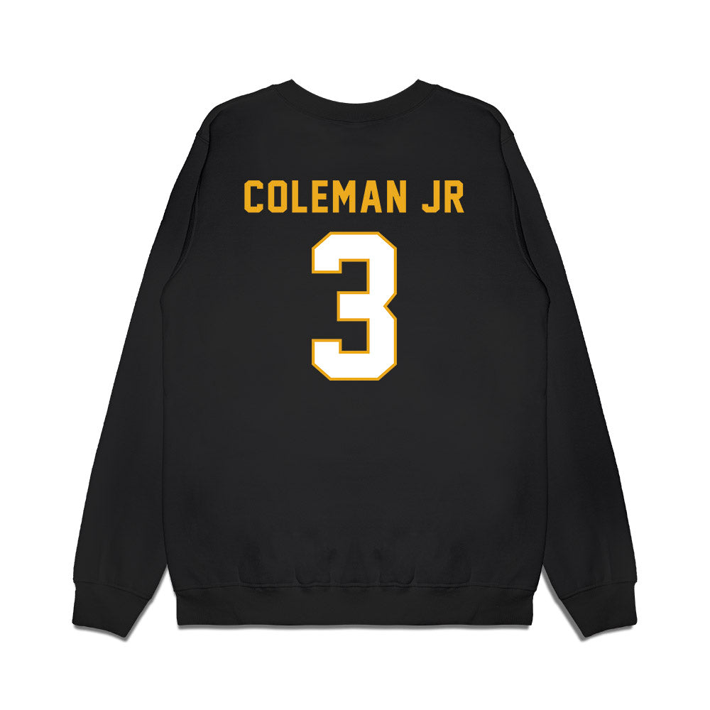 Missouri - NCAA Football : Kevin Coleman Jr - Vintage Helmet Premium Crewneck Sweatshirt-1