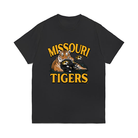 Missouri - NCAA Football : Jude James - Vintage Helmet Comfort Colors T-Shirt-0