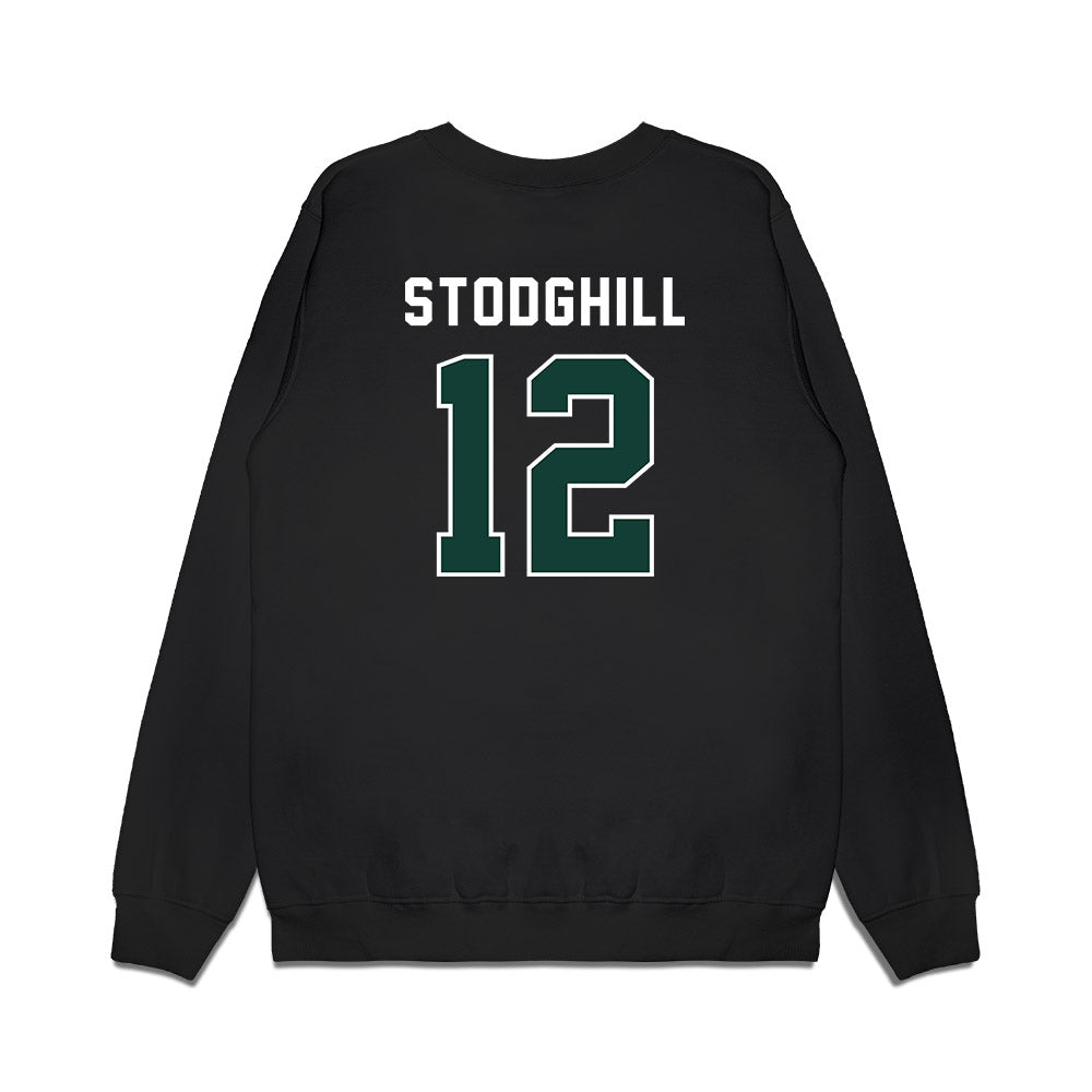 Michigan State - NCAA Football : Cam Stodghill - Vintage Helmet Premium Crewneck Sweatshirt-1