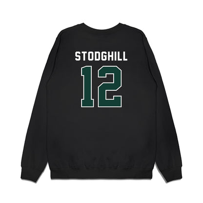 Michigan State - NCAA Football : Cam Stodghill - Vintage Helmet Premium Crewneck Sweatshirt-1