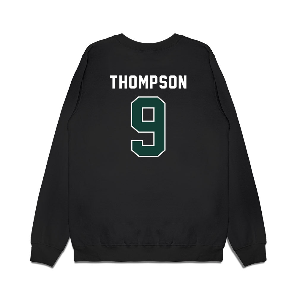 Michigan State - NCAA Football : Keahnist Thompson - Vintage Helmet Premium Crewneck Sweatshirt-1