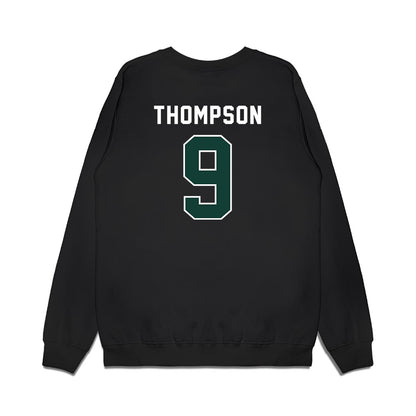 Michigan State - NCAA Football : Keahnist Thompson - Vintage Helmet Premium Crewneck Sweatshirt-1