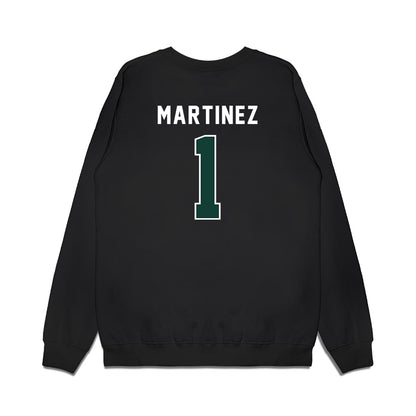 Michigan State - NCAA Football : Nikai Martinez - Vintage Helmet Premium Crewneck Sweatshirt-1