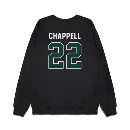 Michigan State - NCAA Football : Tyran Chappell - Vintage Helmet Premium Crewneck Sweatshirt-1