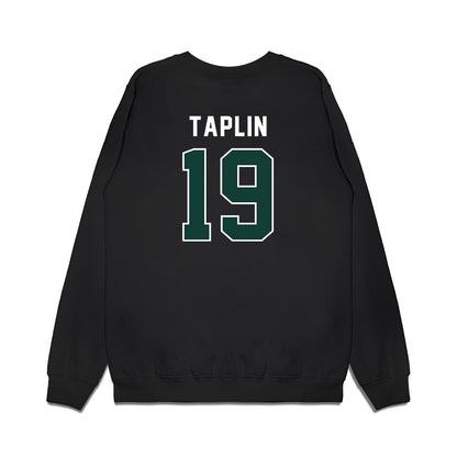 Michigan State - NCAA Football : Charles Taplin - Vintage Helmet Premium Crewneck Sweatshirt-1