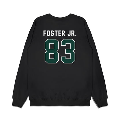 Michigan State - NCAA Football : Montorie Foster Jr. - Vintage Helmet Premium Crewneck Sweatshirt-1