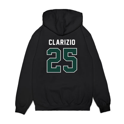 Michigan State - NCAA Football : Jace Clarizio - Vintage Helmet Premium Hooded Sweatshirt-1
