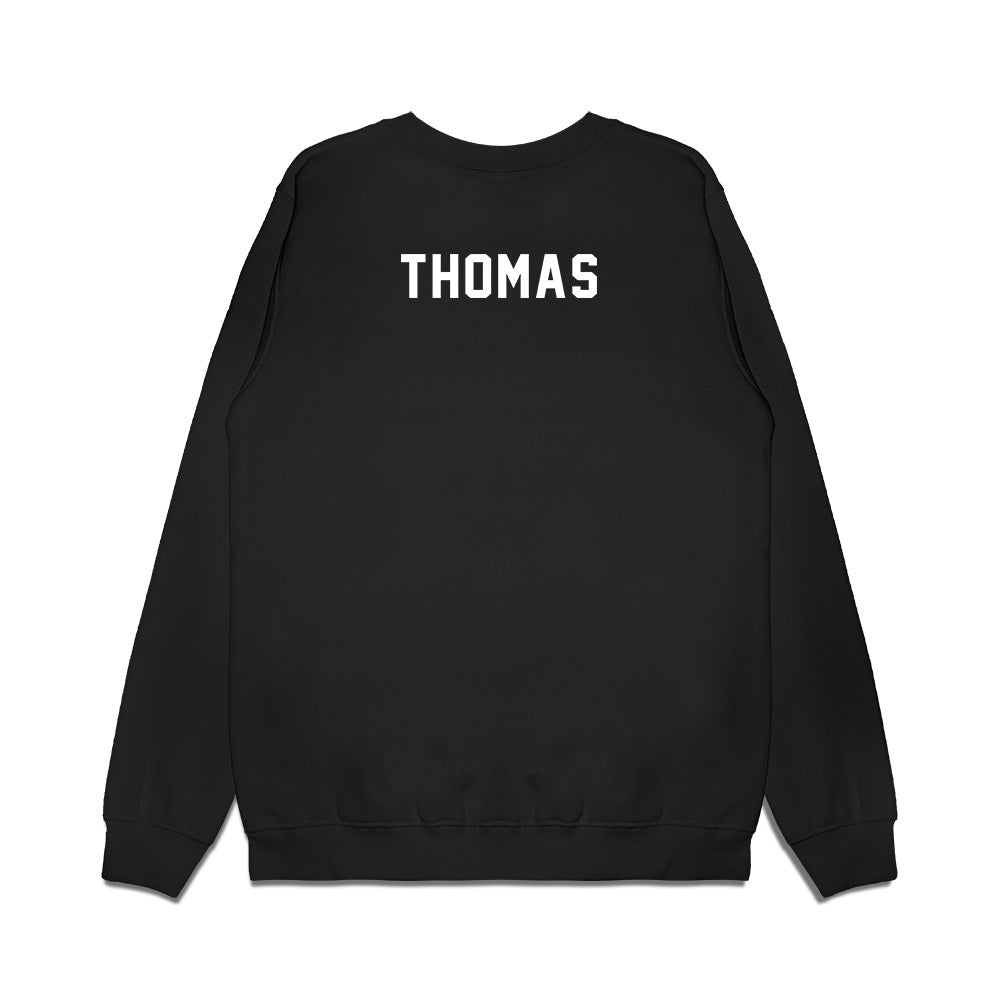 Michigan State - NCAA Football : Brayden Thomas - Vintage Helmet Premium Crewneck Sweatshirt-1