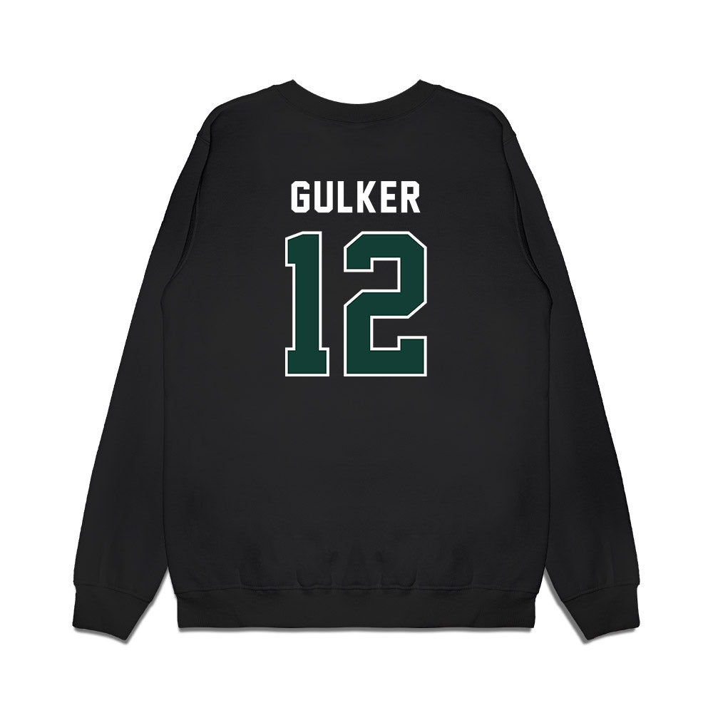 Michigan State - NCAA Football : Carson Gulker - Vintage Helmet Premium Crewneck Sweatshirt-1