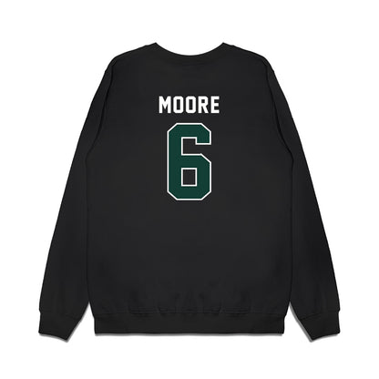 Michigan State - NCAA Football : Fredrick Moore - Vintage Helmet Premium Crewneck Sweatshirt-1
