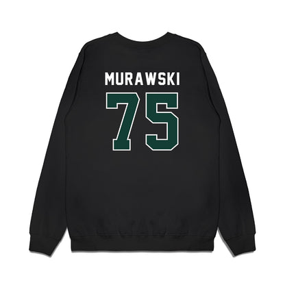 Michigan State - NCAA Football : Benjamin Murawski - Vintage Helmet Premium Crewneck Sweatshirt-1