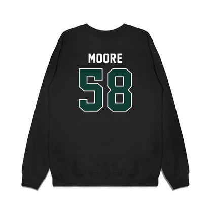 Michigan State - NCAA Football : Conner Moore - Vintage Helmet Premium Crewneck Sweatshirt-1